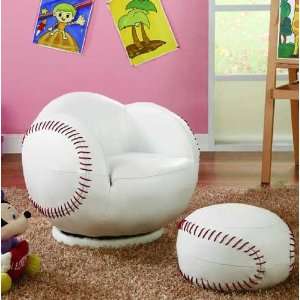  Small Baseball Chair &Ottoman   Coaster 460177