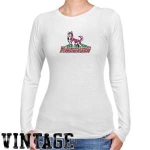   Logo Vintage Long Sleeve Slim Fit T shirt