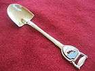 silver michigan spade shovel spoon collector souvenir  