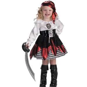  Pirate Petite Costume Child Toddler 3T 4T Toys & Games