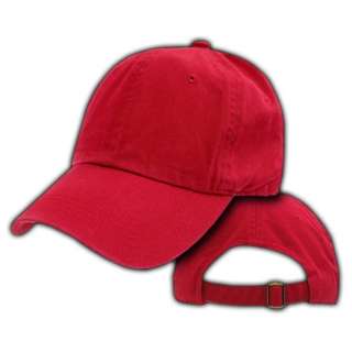 NEW NWT RED POLO STYLE WASHED CAP HAT CAPS HATS  