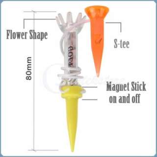 Color Magnet Magnetic Flexible Golf Lift Tee Step Gift  