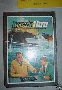 Vintage 1965 3M Bookshelf Game Breakthru Strategy LOOK  