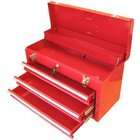 Excel TB133 Red 20 Inch Portable Steel Tool Box, Red