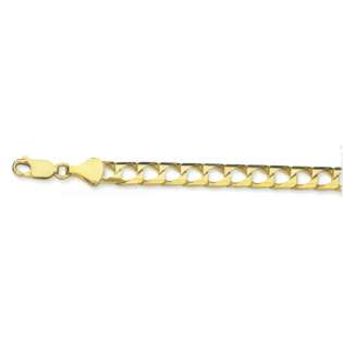   14K YELLOW GOLD SQUARE CUBAN LINK CHAIN, 6.5MM WIDE 30 