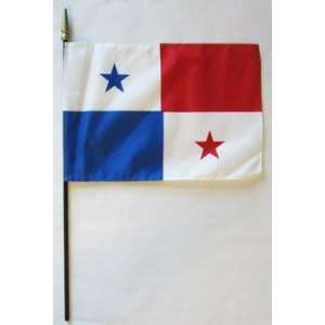  Panama   8 x 12 World Stick Flag Patio, Lawn & Garden