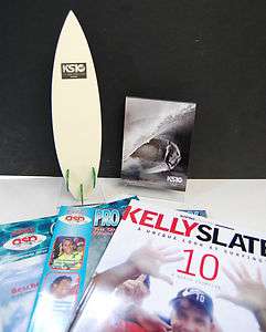 Kelly Slater Surfboard Postcard and Magazine Collection  