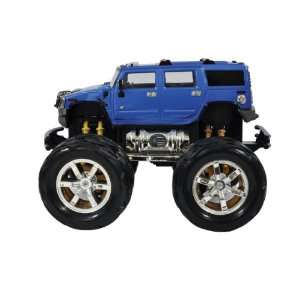  Radio Road Toys RC Hummer H2   Blue Toys & Games