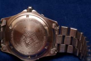 TAG Heuer Professional 200m Sapphire Crystal/SS/Good.Cond. Mens Diver 