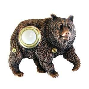 Bear Bronze plated Doorbell