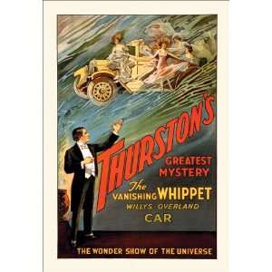 Vanishing Whippet Willys Overland Car 20x30 Poster Paper  