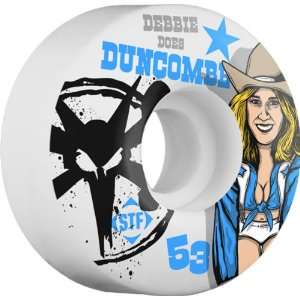   Bones Duncombe STF Debbie 53mm Skateboard Wheels (Set Of 4) Sports
