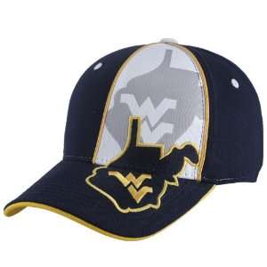  Top of the World West Virginia Mountaineers Navy Blue Double Vision 