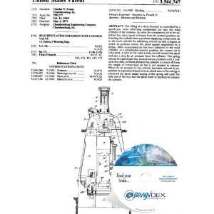   CD for SELF REGULATING EXPANSION TYPE CONTROL VALVE 