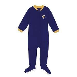  Minnesota Vikings Baby Sleeper Pajamas