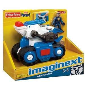  Fisher Price Imaginext Robot Police Vehicle Assortment 