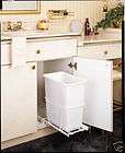 Pull out Trash Bin 20qt Waste Container, Kitchen & Bath