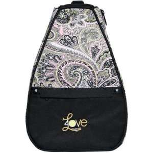  40 Love Courture Pink Paisley Tennis Backpack Sports 
