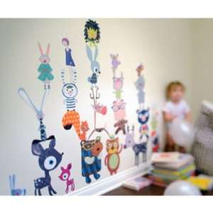   Lolli Cutesy Characters Fantasy Forest Critters Wall Stickers Baby