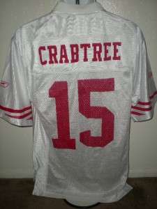   Michael Crabtree #15 San Francisco 49ers MENS Small Jersey TVU  