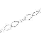   36 inch 13.00 mm Endless Fancy Chain Necklace in Sterling Silver