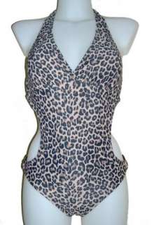  Marina West Monokini Cheetah Print, Swimsuit, Bikini, One 