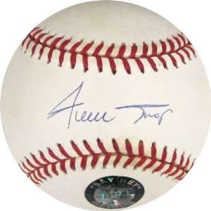   Hand Signed Baseball (Say Hey & Mounted Memories) Sports Collectibles