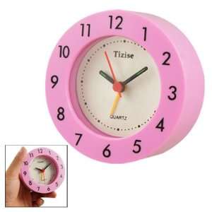  Amico Round Dial Arabic Number Display 4 Hands Pink Alarm 