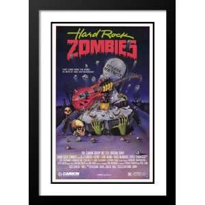 Hard Rock Zombies 32x45 Framed and Double Matted Movie Poster   Style 