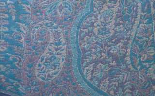 jamawar shawl from India. The intricate, jacquard woven pattern is 