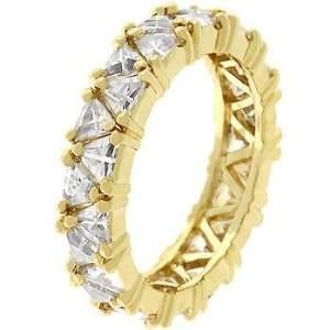   Golden Trillion Fashionista Ring  Size  06 Sunrise Wholesale Jewelry