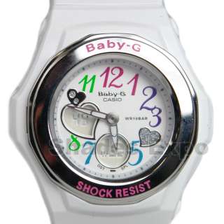 NEW Casio G Shock Watches BGA 101 7B WHITE 79767427825  