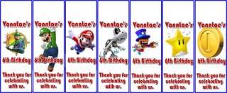 Super Mario Personalized Birthday Invitations & Favors  
