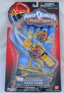   Force Solaris Knight Blue HAND GEAR Set Gloves Morpher NEW  