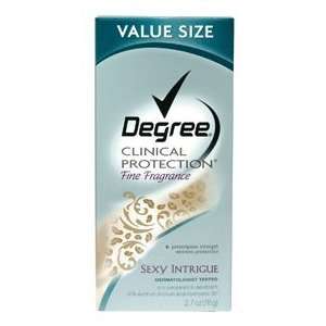 Degree Anti perspirant Clinic Protection Women Sexy Intrigue, 2.7 Oz