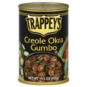 Trappeys, Okra Creole Gumbo, 14.5 OZ Grocery & Gourmet Food