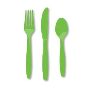  Citrus Green Plastic Cutlery   Assorted Health & Personal 