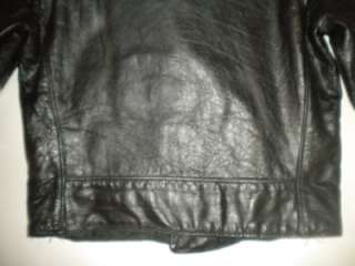 Genuine Leather EXCELLED Motorcycle/Biker Jacket UNIQUE Goth/Twilight 