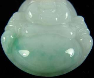   Green Chinese Natural A Jade Jadeite Pendant Buddha God P 247 3  
