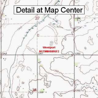  USGS Topographic Quadrangle Map   Westport, Minnesota 