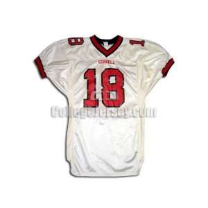 White No. 18 Game Used Cornell Wilson Football Jersey (SIZE 46 