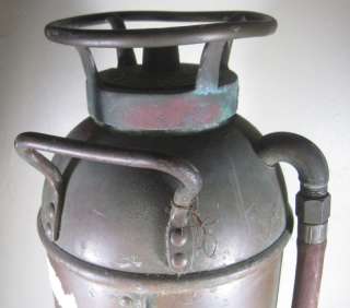 1921 Knight & Thomas B 1 Copper Fire Extinguisher 2.5 Gallon 