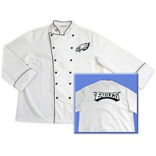 Tailgate 29 Chef Philadelphia Eagles Embroidered Chef Coat    