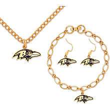 Wincraft Baltimore Ravens Jewelry Gift Set   
