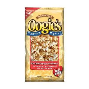 Oogies Gourmet Popcorn, Sun Dried Tomato & Parmesan, 1 Ounce Bags 
