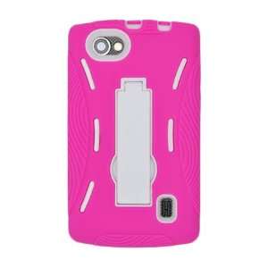  Armor Case with Viewing Stand for LG MS695 Optimus M+ 
