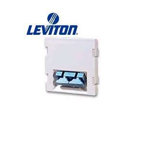  Leviton 41292 2CI MOS Insert Duplex SC Fiber Adapter with 