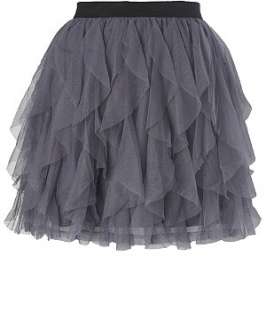 Light Purple (Purple) Mesh Ruffle Skirt  204433351  New Look
