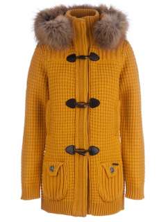 Bark Knitted Duffel Coat   L’Eclaireur   farfetch 