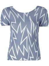 ISSEY MIYAKE CAULIFLOWER   ZIGZAG TSHIRT